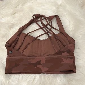 Lululemon Free to Be Longline Bra Wild 8